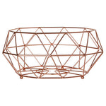 Vertex Copper Finish Fruit Basket