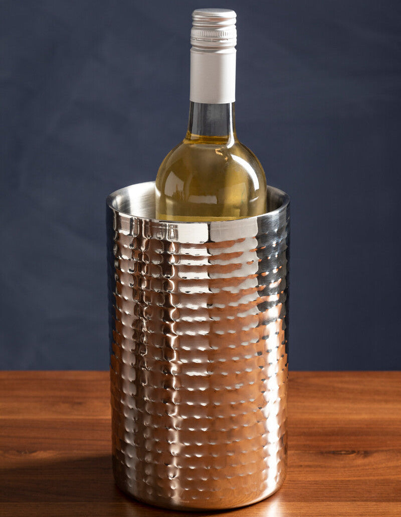 Hammered Effect Champagne Cooler