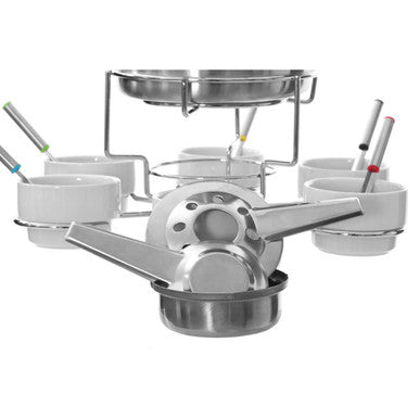Freya Stainless Steel Fondue Set