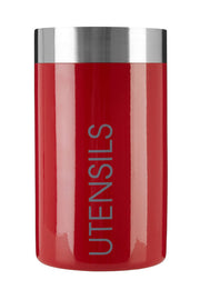 Liberty Red Enamel Utensil Holder
