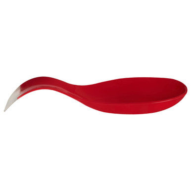 Red Enamel Spoon Rest