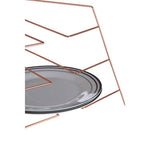 Rowan Copper Plated Corner Plate Rack