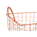 Vertex Wavy Grid Rectangular Wire Basket
