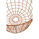 Vertex Copper Finish Round Wire Basket