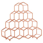 Vertex 10 Bottle Copper Plated Spice Rack