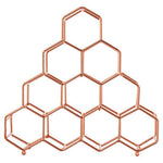 Vertex 10 Bottle Copper Plated Spice Rack