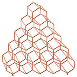 Vertex 15 Bottle Copper Finish Spice Rack