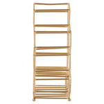 Vertex 10 Bottle Gold Finish Spice Rack