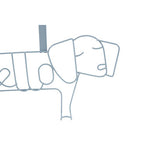 Sausage Dog Over The Door Hanger