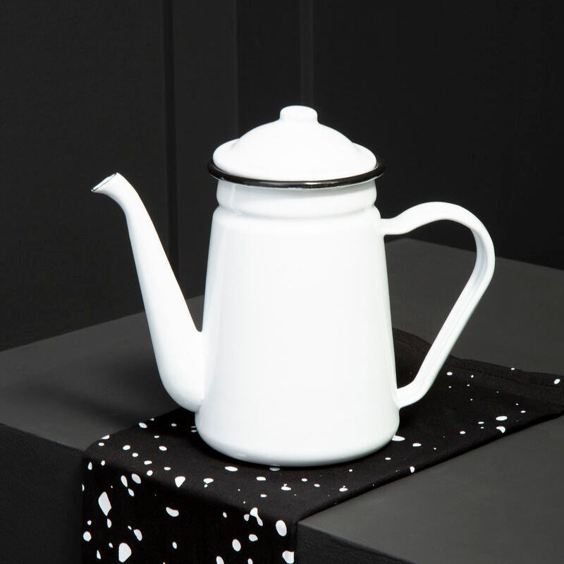 Hygge White Coffee Pot