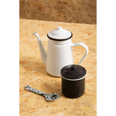 Hygge White Coffee Pot