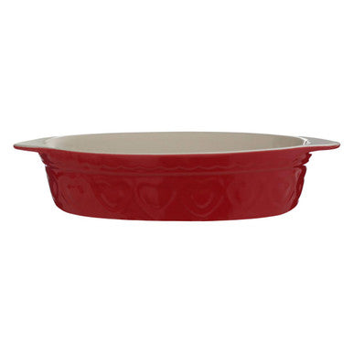 Sweet Heart 1400Ml Red Baking Dish