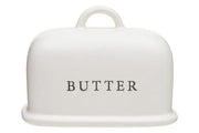 Farmhouse Cream Large Butter Dish