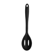 Zing Black Silicone Slotted Spoon