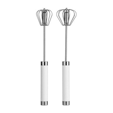 Zamin Set of 2 Press & Spin Whisks