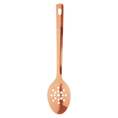 Freya Rose Gold Finish Slotted Spoon