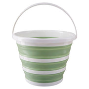 Averill Green White Collapsible Bucket