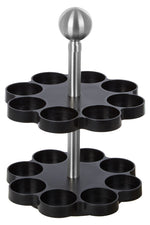 Puro Revolving Spice Rack with 16 Spices and Herbs