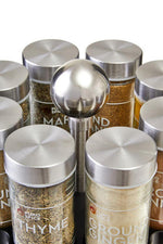 Puro Revolving Spice Rack with 16 Spices and Herbs