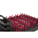 Laurie Grey And Hot Pink Dish Drainer