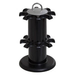 Luciano 2 Tier Black Spice Rack