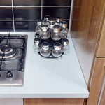 Luciano 2 Tier 14 Bottle Revolving Spice Rack
