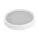 Romm Set Of 2 White And Grey Revolving Racks