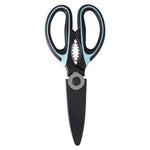 Zing Black And Pastel Green Scissors