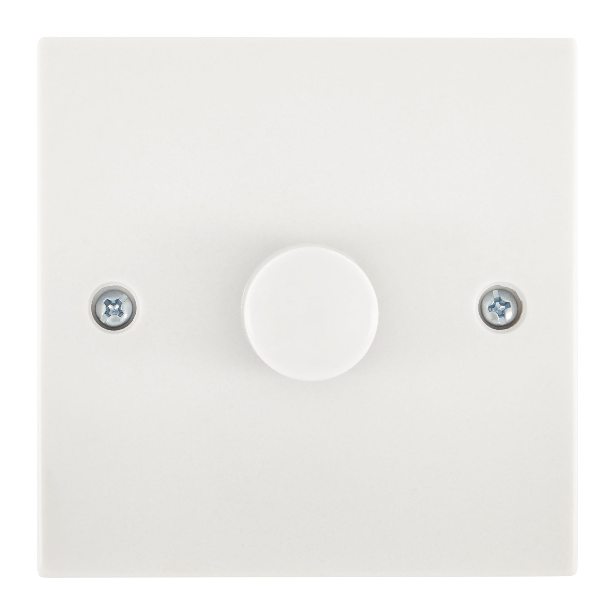 1 Gang 1 Way Dimmer Switch 400W - White Bargainia.com