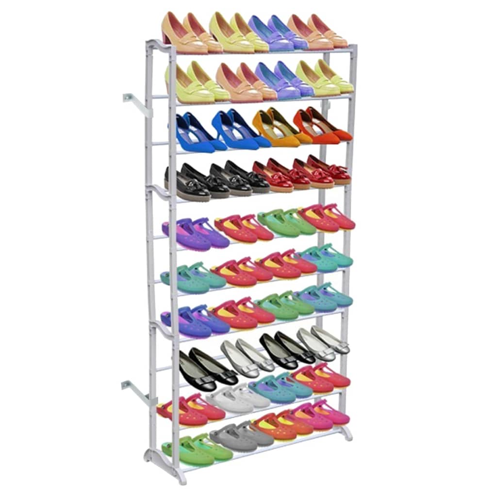 10 Tier Shoe Rack/Shelf - Bargainia.com - 