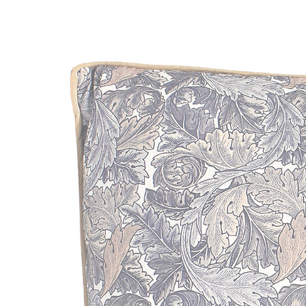 William Morris Acanthus Neutral Grey Filled Decorative Throw Scatter Cushion - 43 x 43cm-Bargainia.com