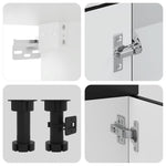 11 Piece Kitchen Cabinet Set Kalmar Black Engineered Wood - Bargainia.com - 