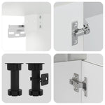 11 Piece Kitchen Cabinet Set Lucca Concrete Grey Engineered Wood - Bargainia.com - 