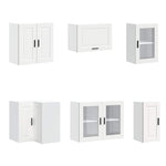 11 Piece Kitchen Cabinet Set Porto White Engineered Wood - Bargainia.com - 