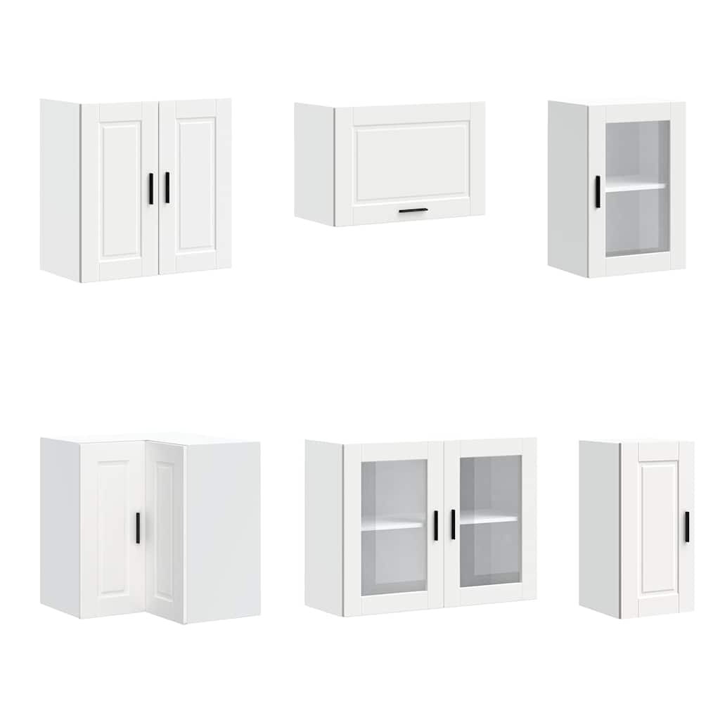 11 Piece Kitchen Cabinet Set Porto White Engineered Wood - Bargainia.com - 8721158505095 - 3314901