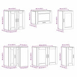 11 Piece Kitchen Cabinet Set Porto White Engineered Wood - Bargainia.com - 