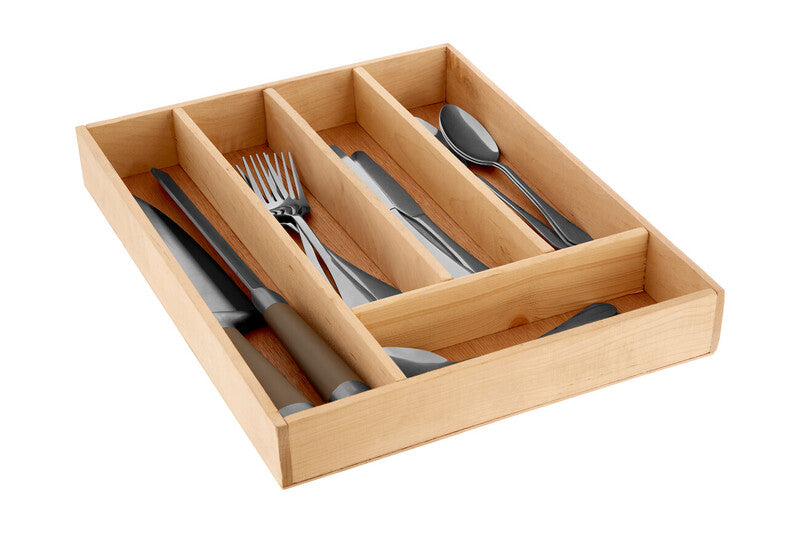Birchwood 5 Compartment Cutlery Tray
