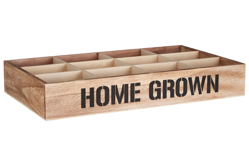 Naresso 12 Compartments Herbs & Seed Crate