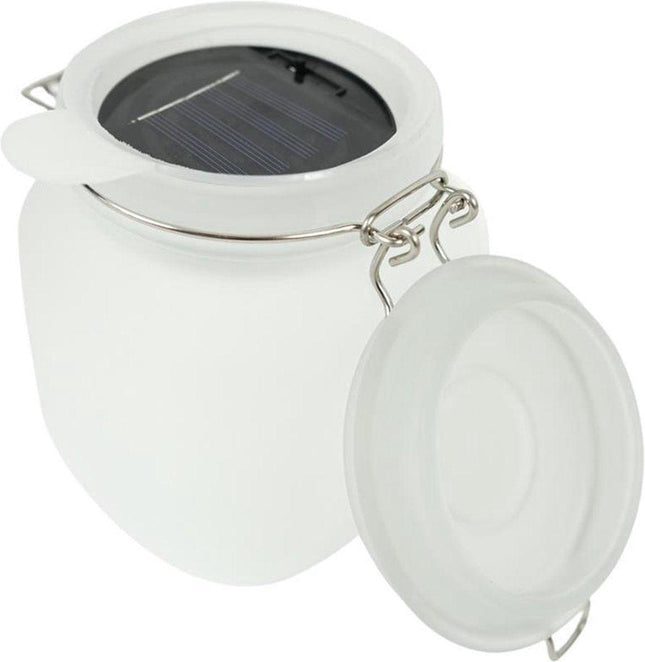 Luume Glass Mason Jar Solar Light 15cm-Bargainia.com
