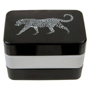 Grub Tub Leopard Lunch Box With Cutlery
