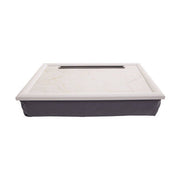 Portada Ecru Marble Lap Tray With Ipad Holder
