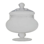 Olivia Clear Glass Candy Small Storage Jar