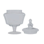 Olivia Clear Glass Candy Large Storage Jar
