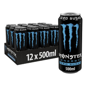 Monster Energy Drink Absolutely Zero 12 x 500ml Drinks Partner