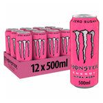 Monster Energy Drink - Ultra Rosa 12 x 500ml - Bargainia.com - 
