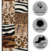 Safari Print Stair Runner / Kitchen Mat - Texas (Custom Sizes Available)-5056150269502-Bargainia.com