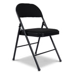 Chaise de bureau pliante en tissu - Gris