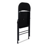Chaise de bureau pliante en tissu - Gris