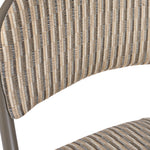 Folding Fabric Office Dining Chair - Grey / Beige