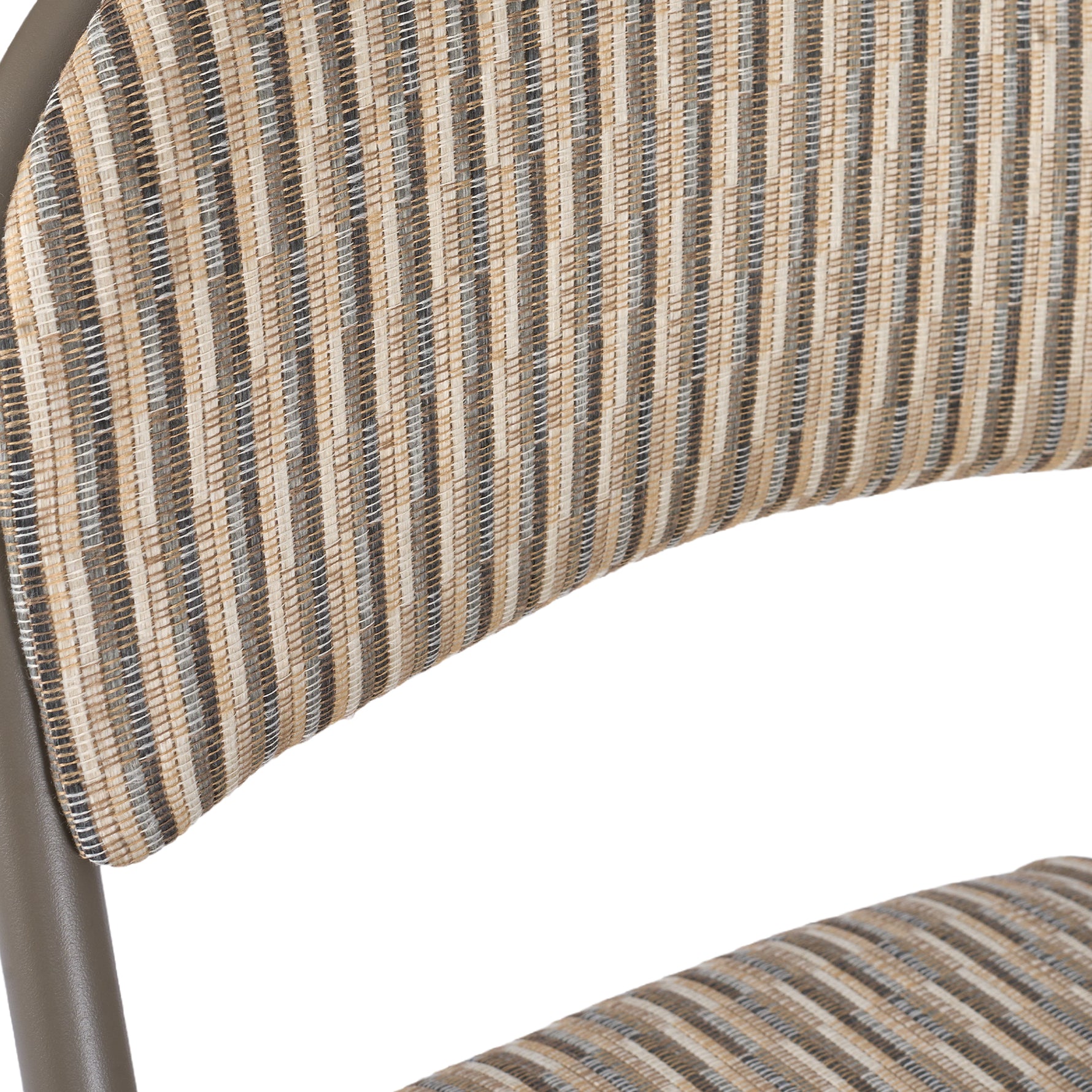 Folding Fabric Office Dining Chair - Grey / Beige